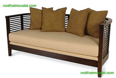 Bộ bàn ghế gỗ phòng khách đơn giản ms 236
